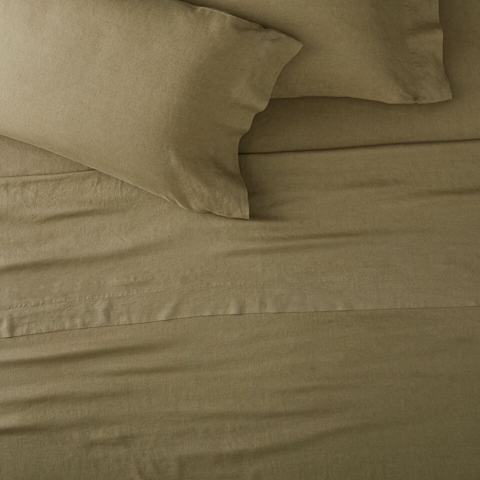 European Flax Linen Sheets & Pillowcases West Elm United Kingdom